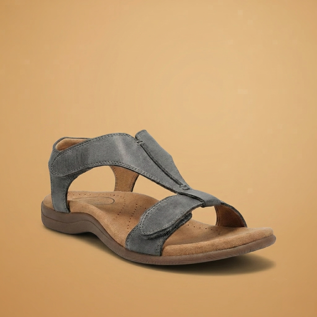 Constança | Sandálias Confort Mulher Design T Ajustáveis
