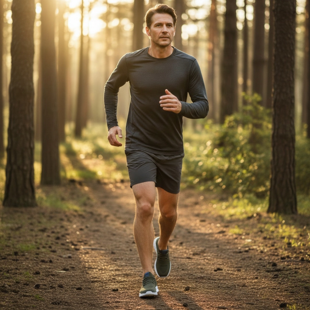 Daniel | Sapatilhas Running Homem Knit Sola Grossa