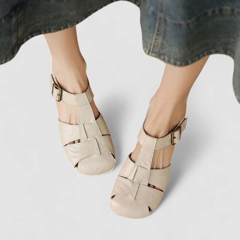 Diana | Sapatos Mary Jane Mulher Salto Bloco Tiras Entrelaçadas
