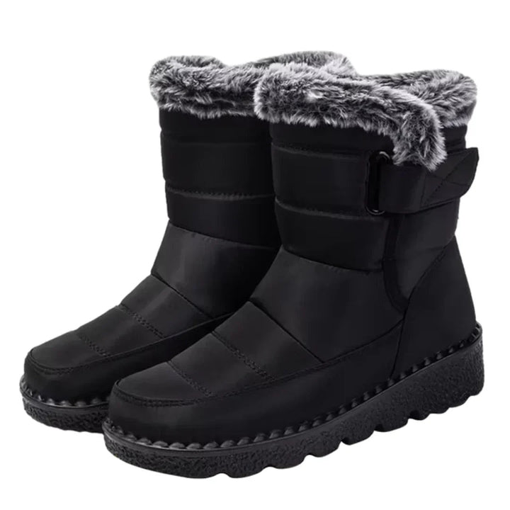Dina | Botas de Neve Impermeáveis Mulher Forro Pelo Sintético