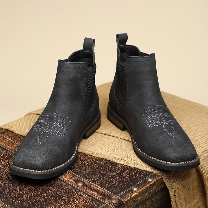 Diogo | Chelsea Boots Homem Camurça Elástico Lateral
