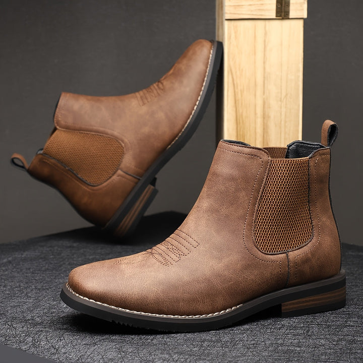 Diogo | Chelsea Boots Homem Camurça Elástico Lateral