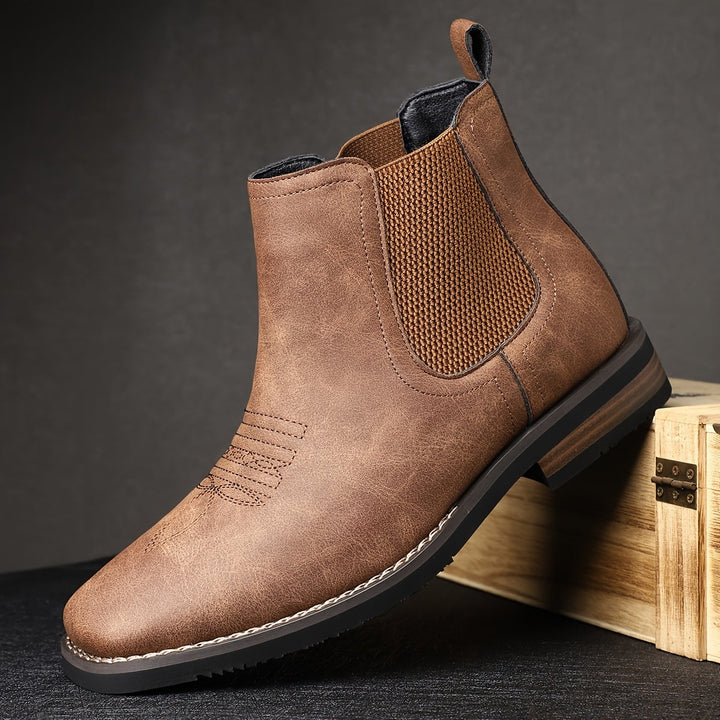 Diogo | Chelsea Boots Homem Camurça Elástico Lateral
