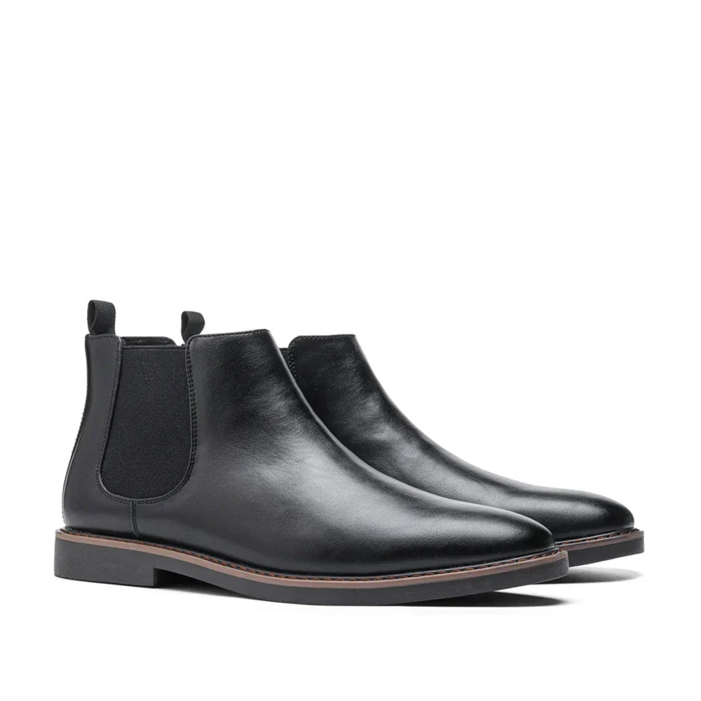 Duarte | Chelsea Boots Homem de Couro Cano Curto