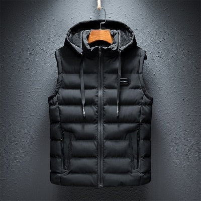Duarte | Colete Puffer com Capuz Homem Acolchoado