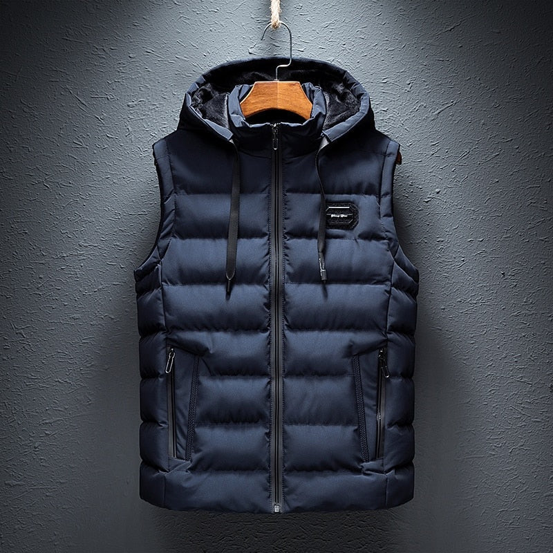Duarte | Colete Puffer com Capuz Homem Acolchoado