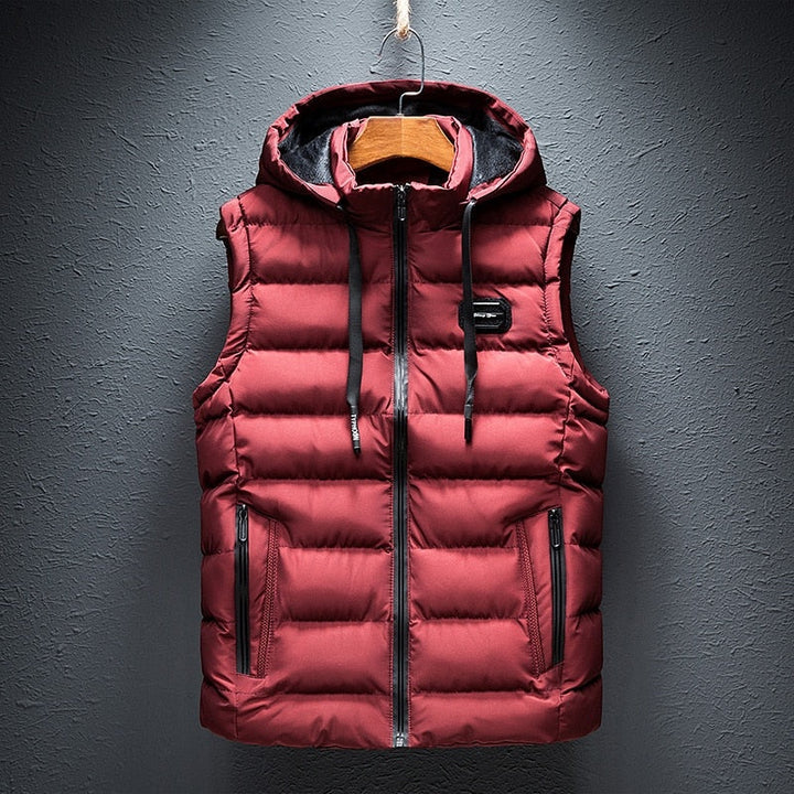 Duarte | Colete Puffer com Capuz Homem Acolchoado