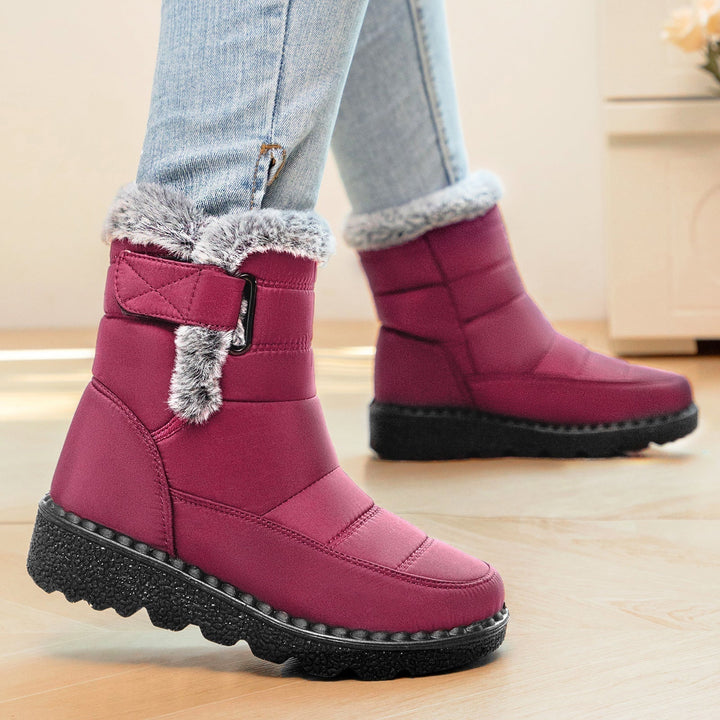 Elsa | Botas de Neve Mulher Forradas Pelo Impermeáveis Cano Curto