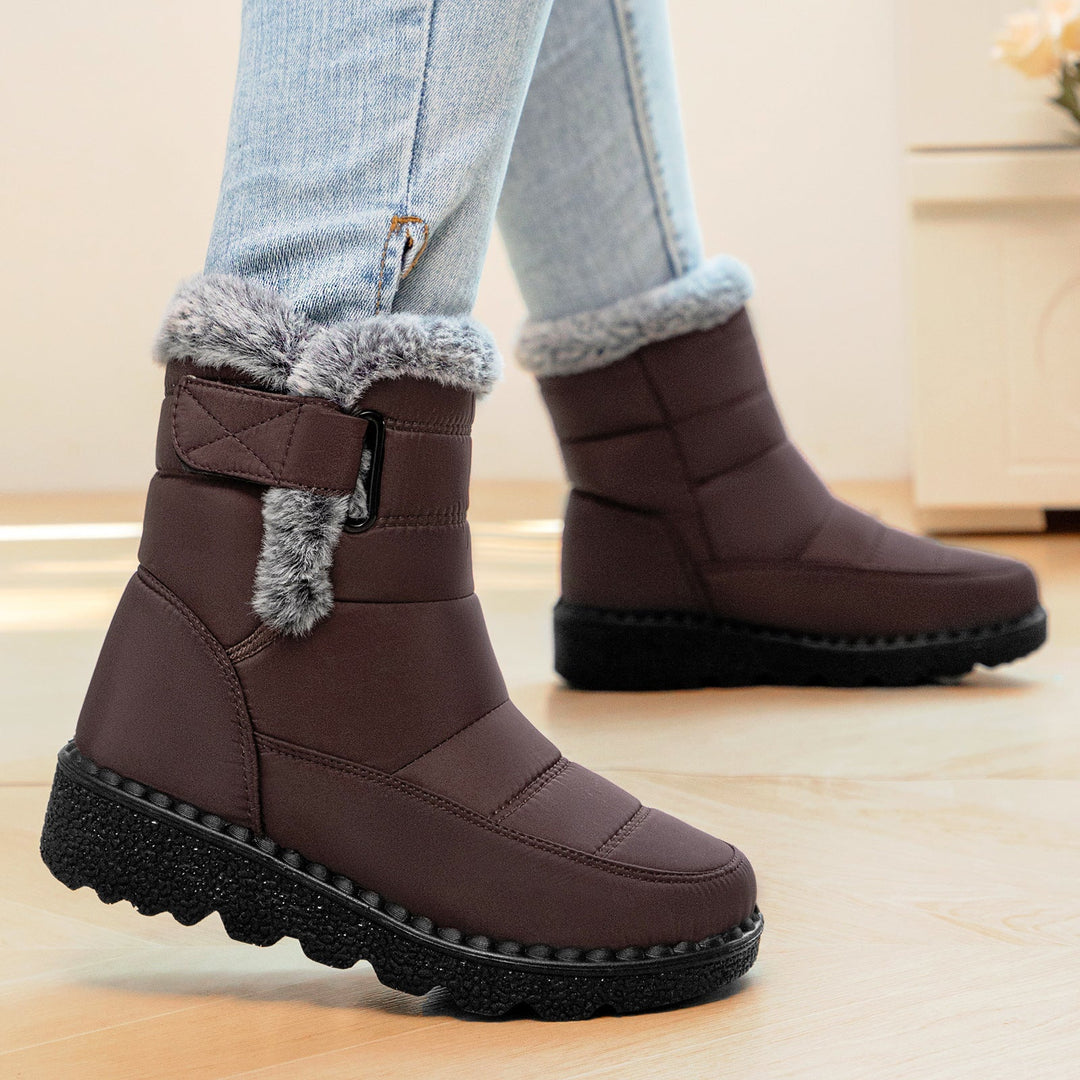 Elsa | Botas de Neve Mulher Forradas Pelo Impermeáveis Cano Curto