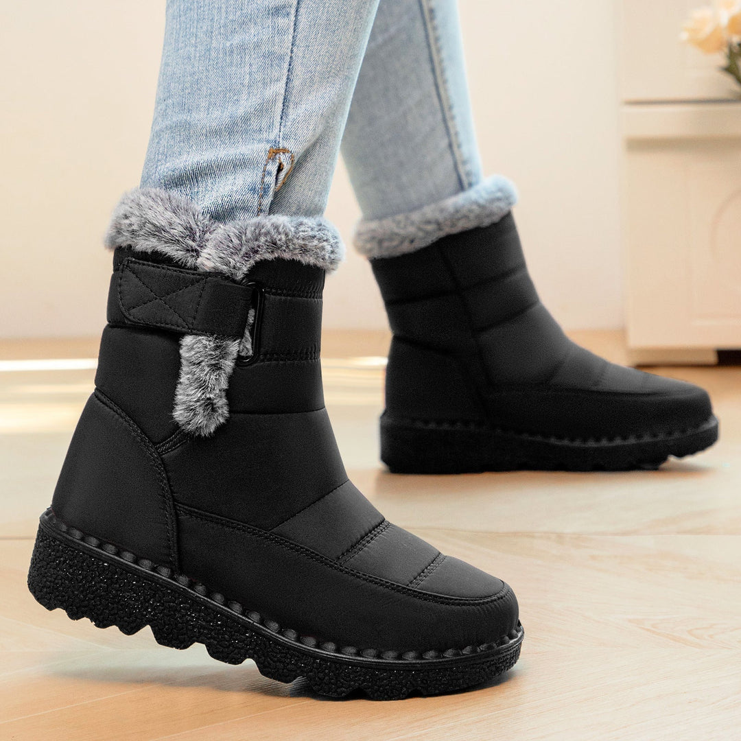 Elsa | Botas de Neve Mulher Forradas Pelo Impermeáveis Cano Curto