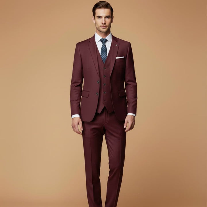 Álvaro | Fato Completo Três Peças Homem Slim Fit