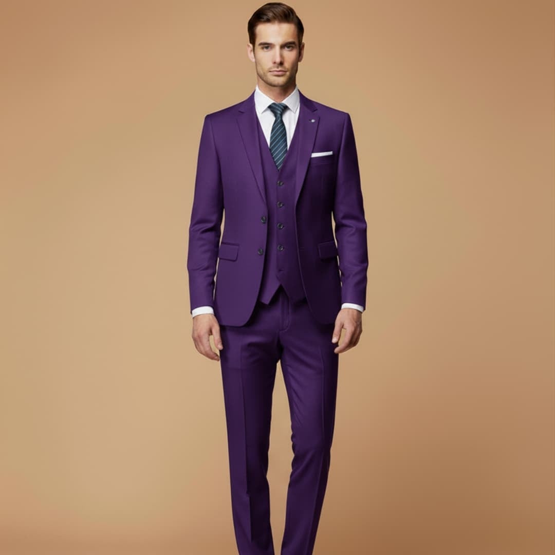 Álvaro | Fato Completo Três Peças Homem Slim Fit