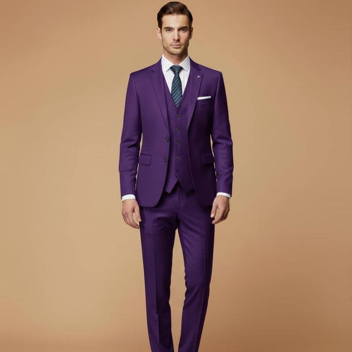 Álvaro | Fato Completo Três Peças Homem Slim Fit