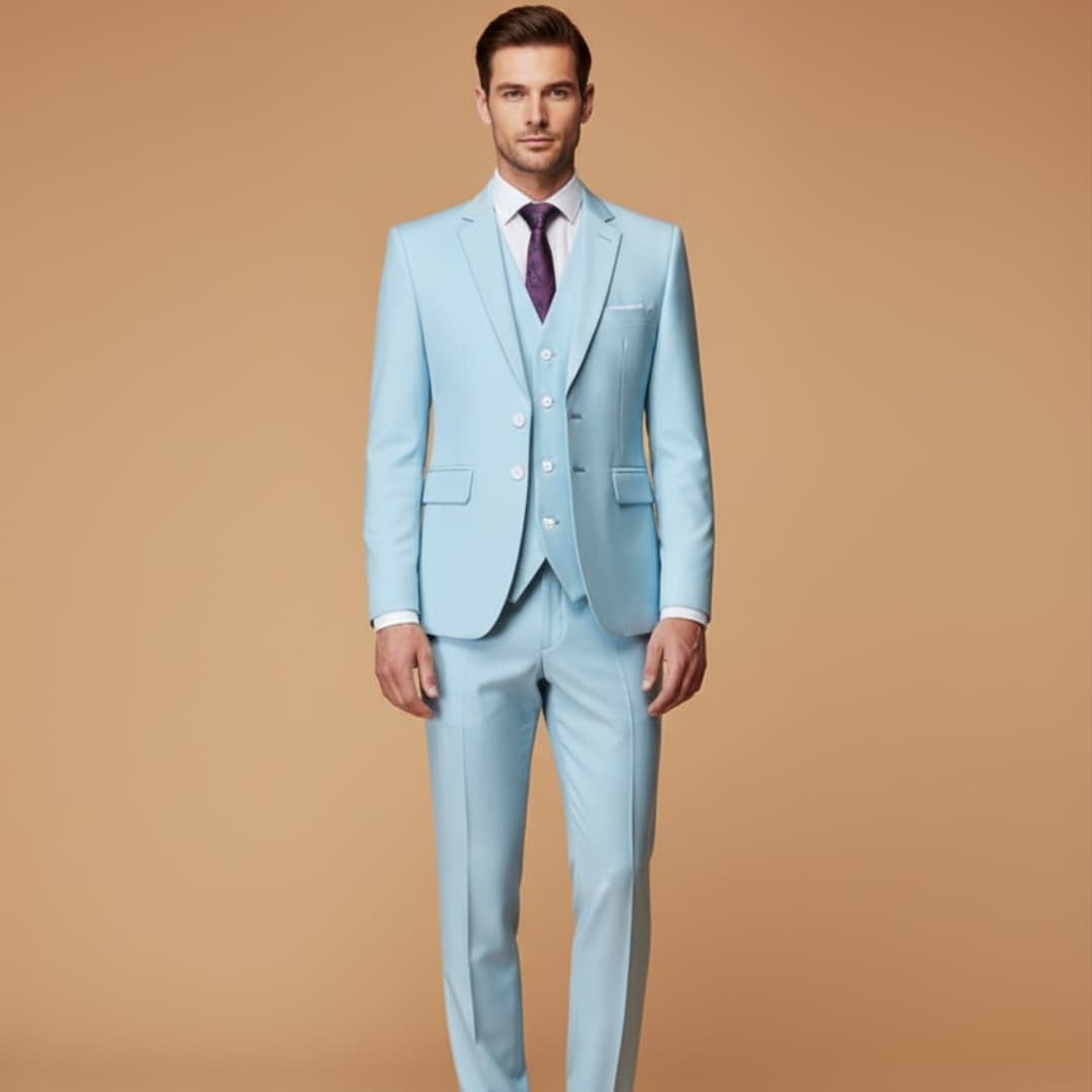 Álvaro | Fato Completo Três Peças Homem Slim Fit