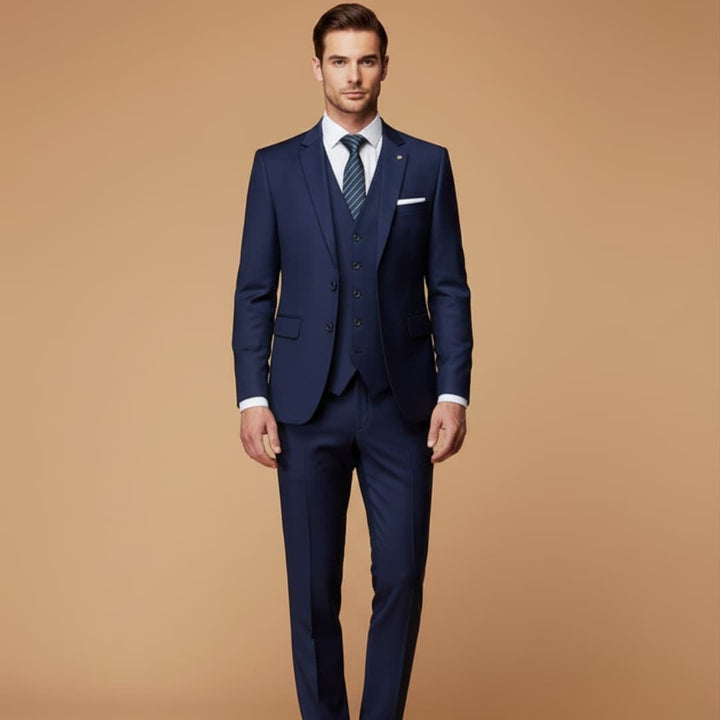 Álvaro | Fato Completo Três Peças Homem Slim Fit