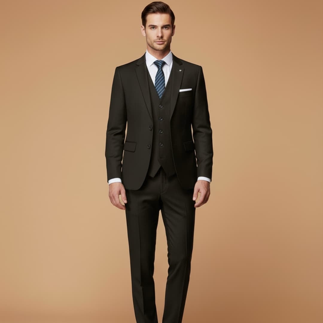 Álvaro | Fato Completo Três Peças Homem Slim Fit