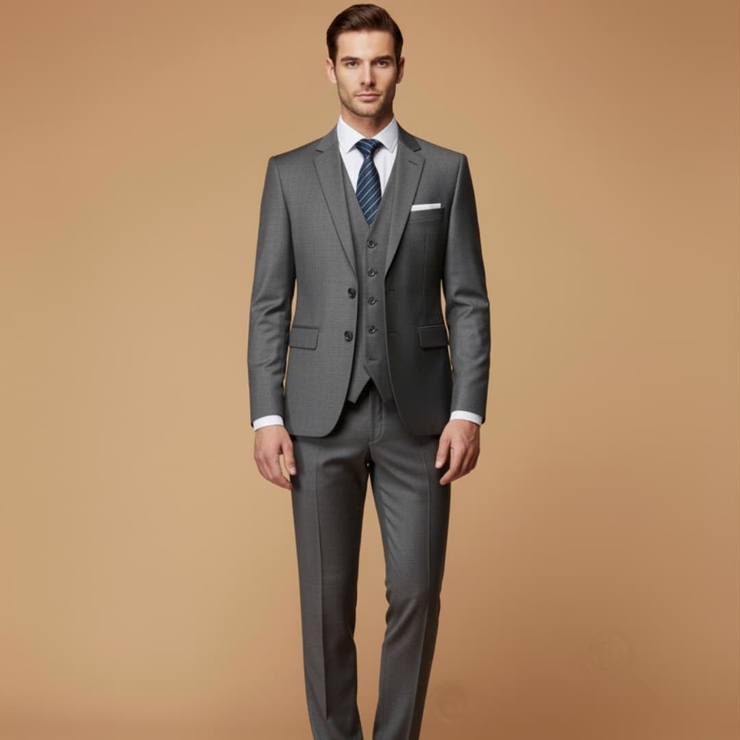 Álvaro | Fato Completo Três Peças Homem Slim Fit