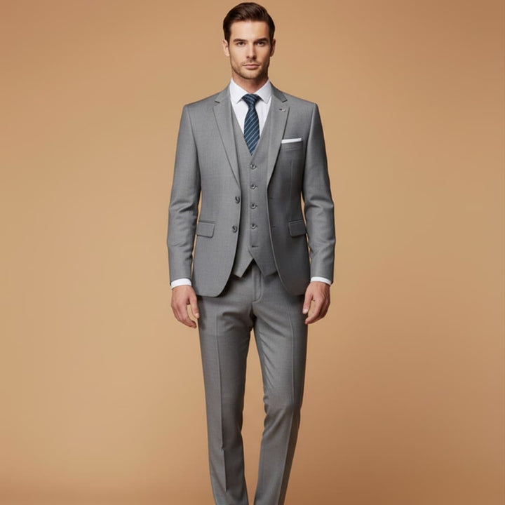 Álvaro | Fato Completo Três Peças Homem Slim Fit