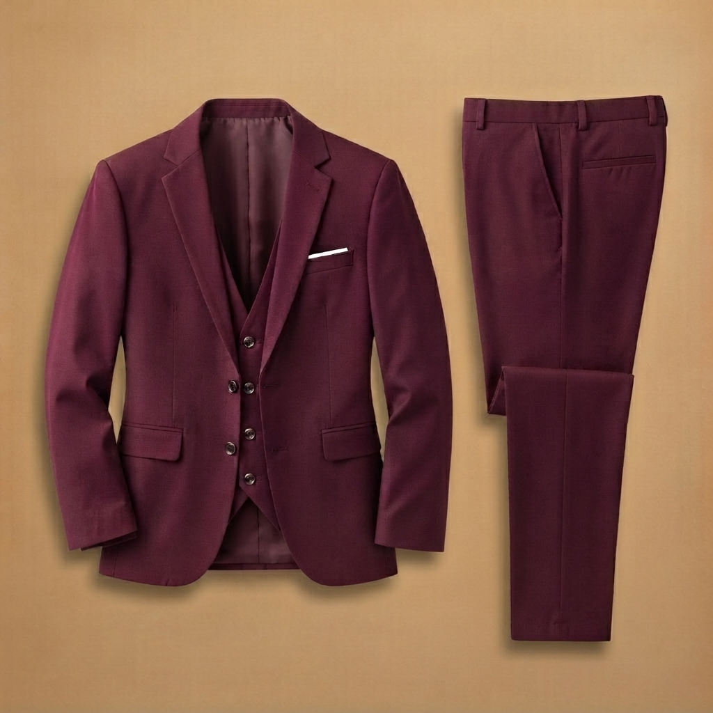 Fato de 3 Peças Homem Slim Fit Cerimónia