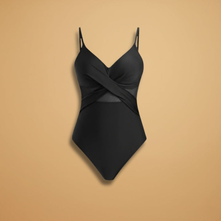 Beatriz | Fato de Banho Inteiro Cruzado Mulher Push-Up