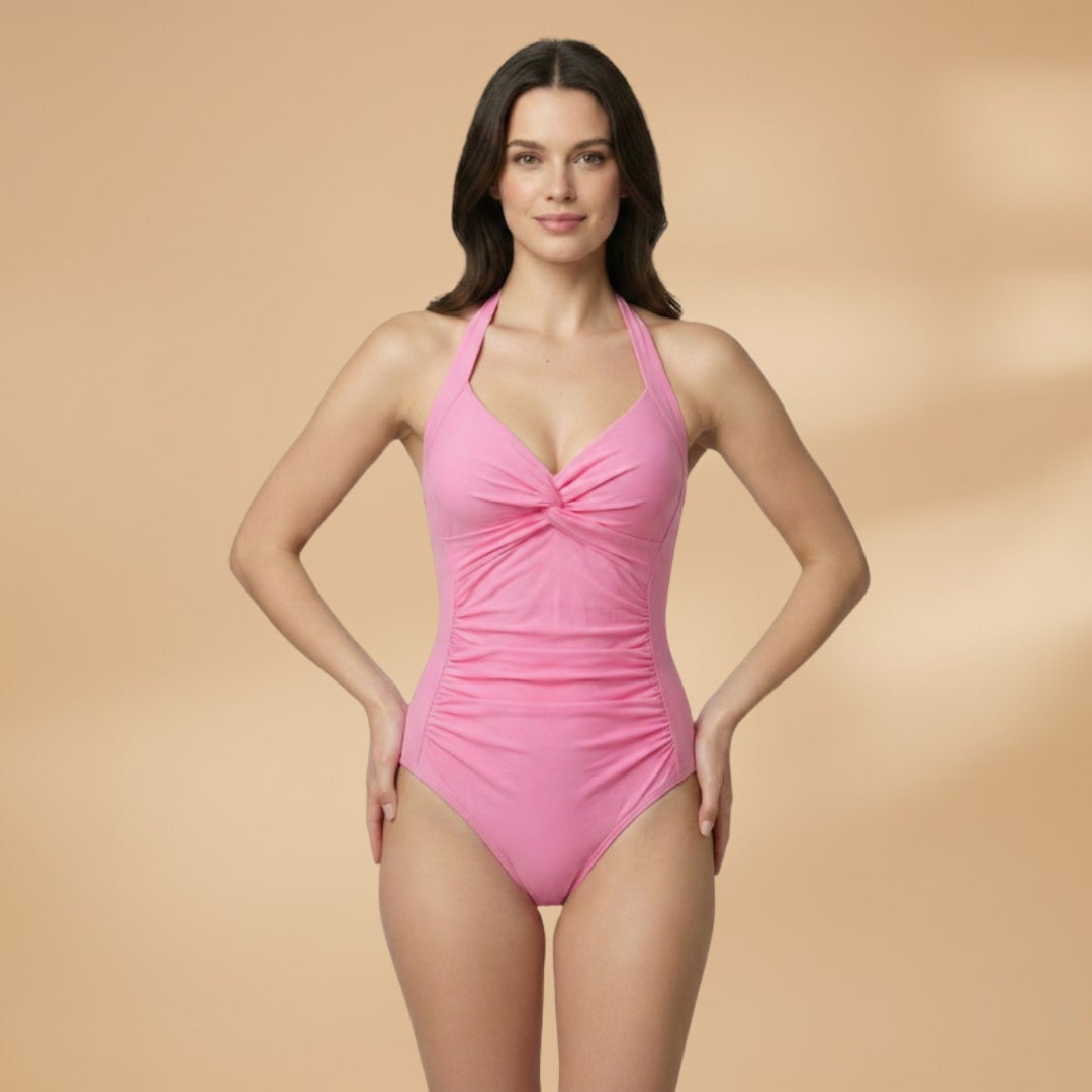Mariana | Fato de Banho Inteiro Torcido Mulher Halter