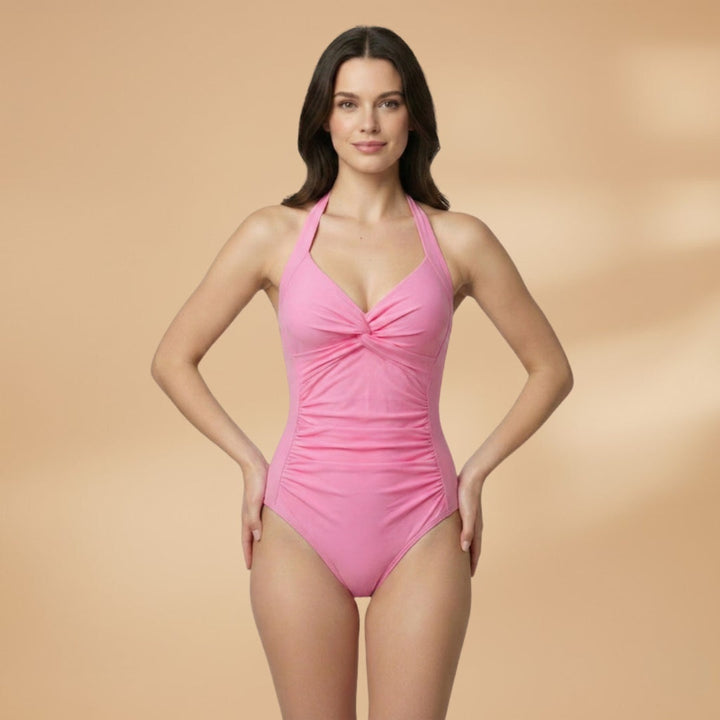 Mariana | Fato de Banho Inteiro Torcido Mulher Halter