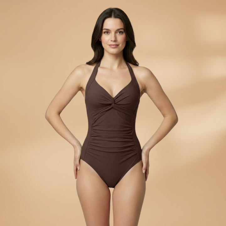 Mariana | Fato de Banho Inteiro Torcido Mulher Halter