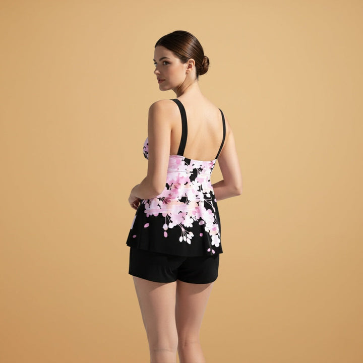 Matilde | Fato de Banho Tankini Estampado Mulher Duas Peças