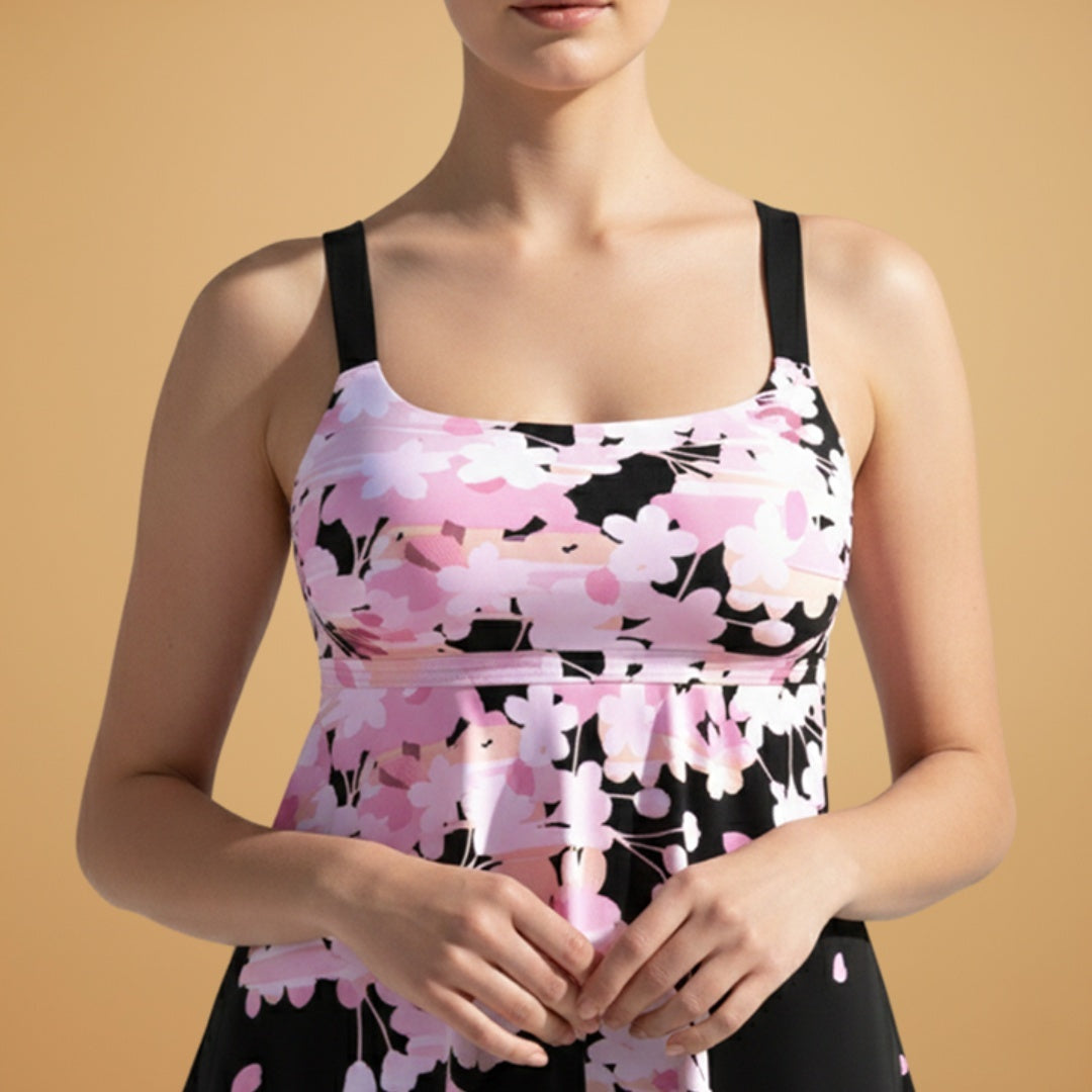 Matilde | Fato de Banho Tankini Estampado Mulher Duas Peças