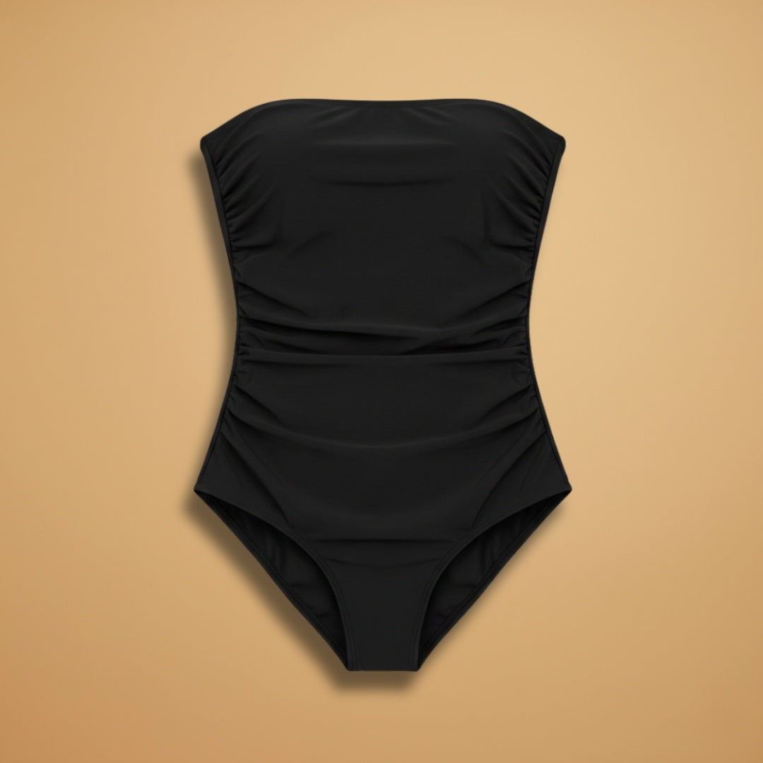 Rita | Fato de Banho Uma Peça Mulher Bandeau Franzido