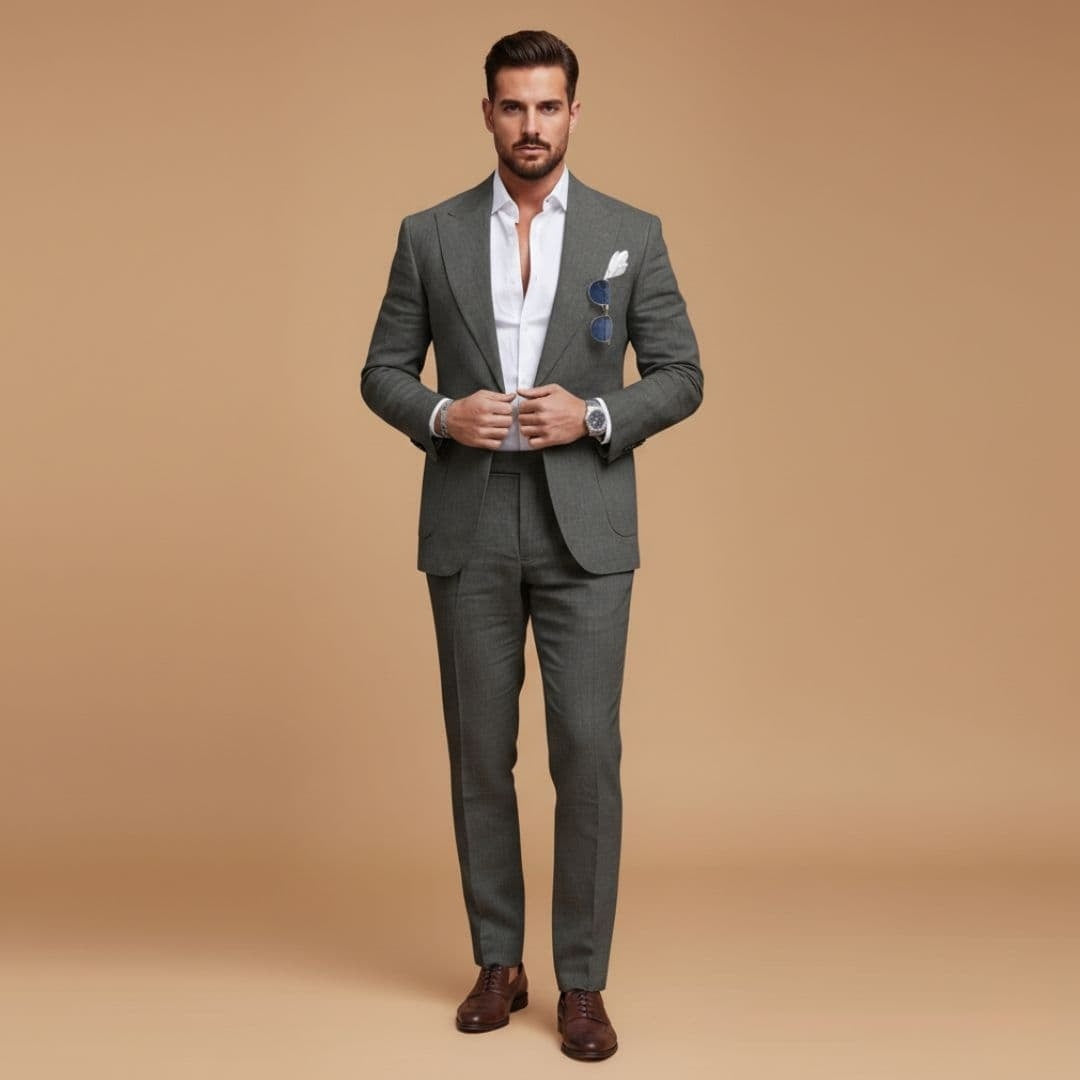 Henrique | Fato Homem Dois Peças Blazer Lapela