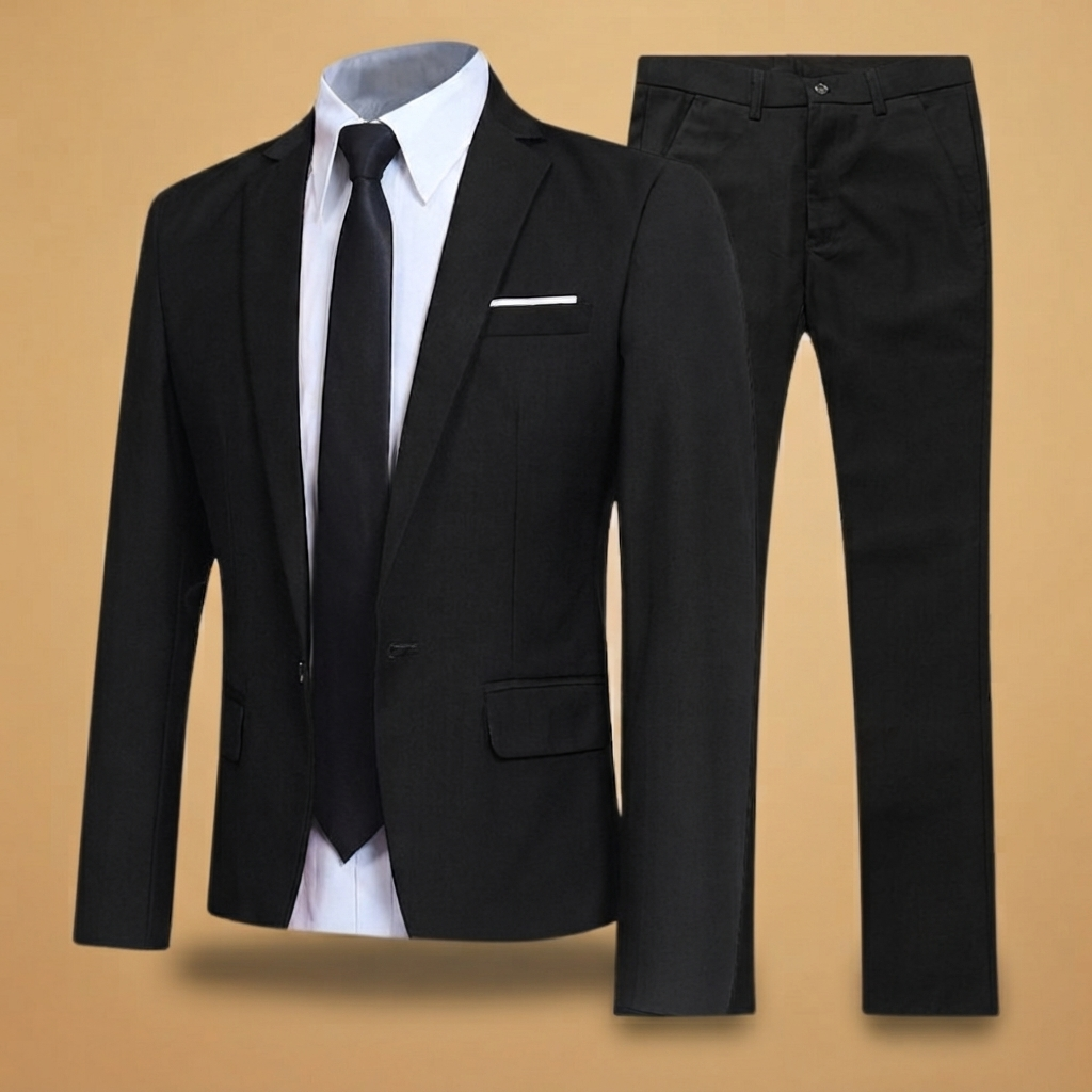 Fato Homem Dois Peças Slim Fit Formal