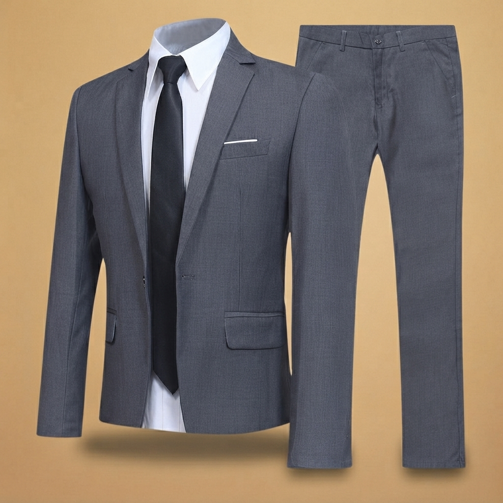 Fato Homem Dois Peças Slim Fit Formal