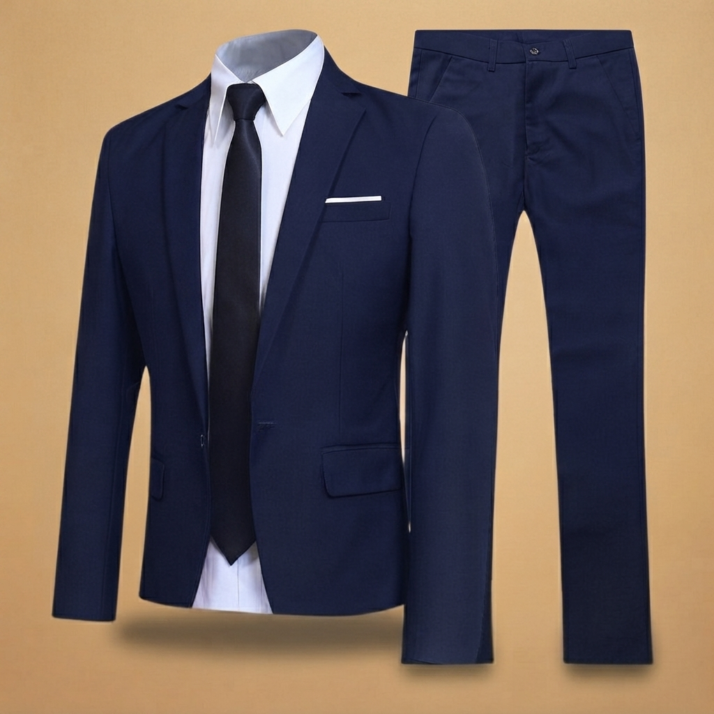 Fato Homem Dois Peças Slim Fit Formal
