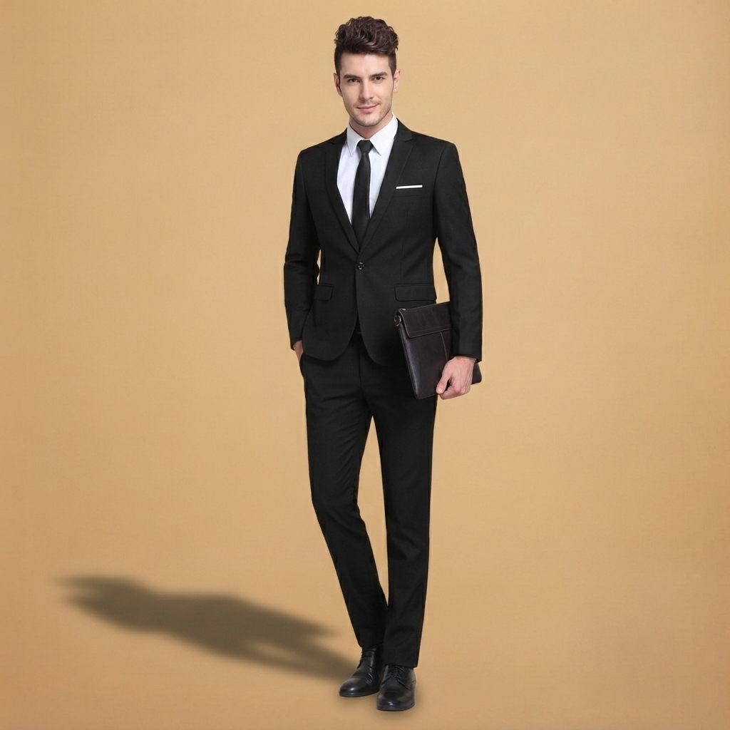 Fato Homem Dois Peças Slim Fit Formal