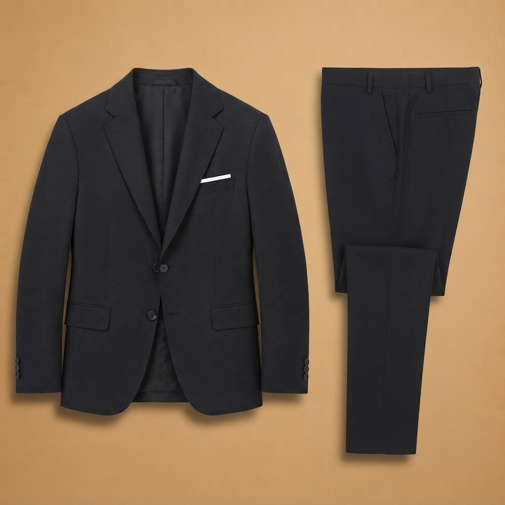 Fato Slim Fit Homem Blazer e Calças Corte Moderno