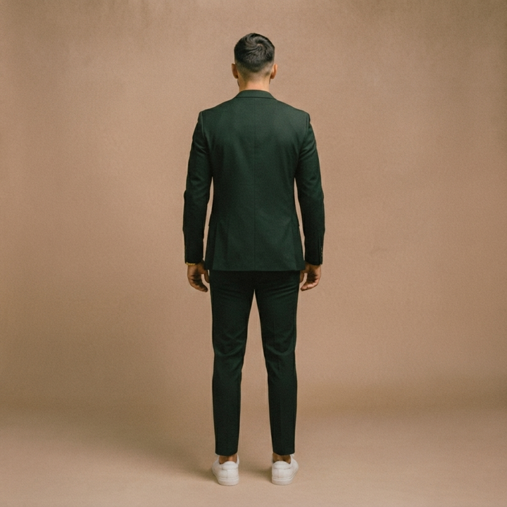 Fato Slim Fit Homem Blazer e Calças Corte Moderno