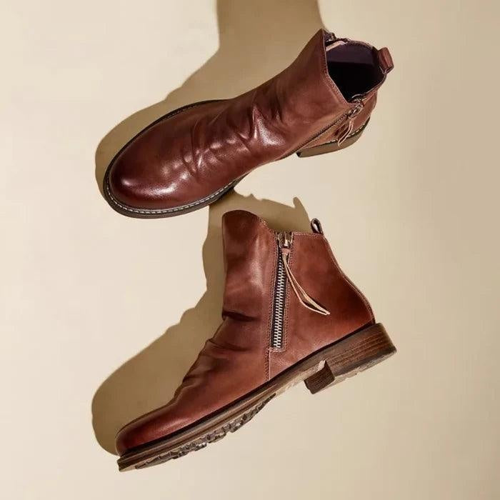 Filipe | Chelsea Boots de Couro Homem com Fecho Lateral