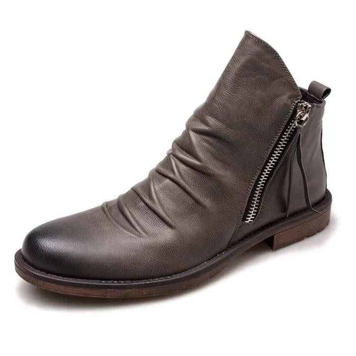 Filipe | Chelsea Boots de Couro Homem com Fecho Lateral