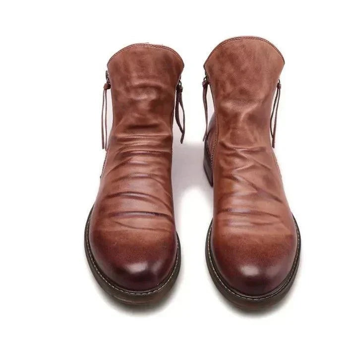 Filipe | Chelsea Boots de Couro Homem com Fecho Lateral