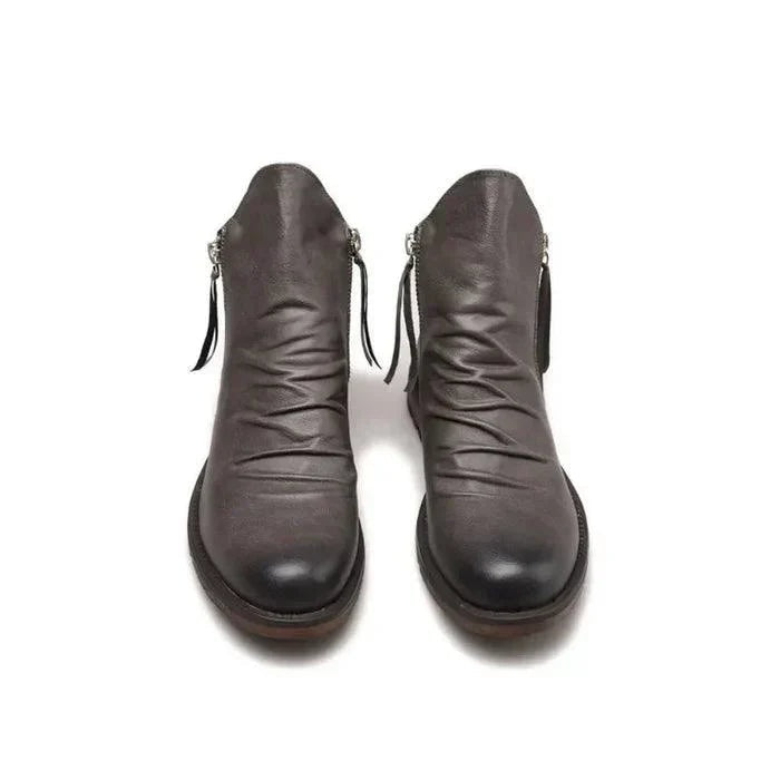 Filipe | Chelsea Boots de Couro Homem com Fecho Lateral