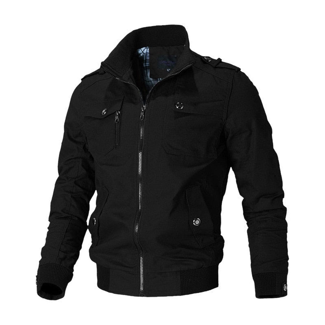 Gonçalo | Bomber Homem Estilo Militar Epaulettes Múltiplos Bolsos