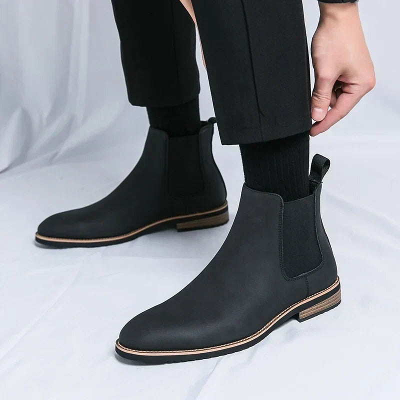 Gonçalo | Botas Chelsea Homem de Couro