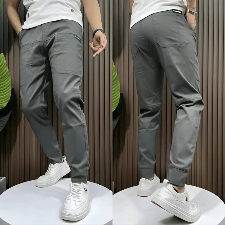 Gonçalo | Calças Cargo Homem Jogger com Bolsos Laterais