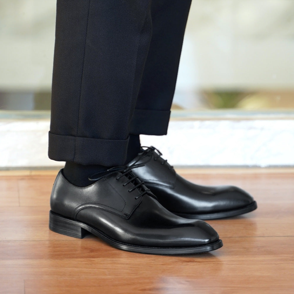 Henrique | Sapatos Oxford de Couro Homem com Atacadores