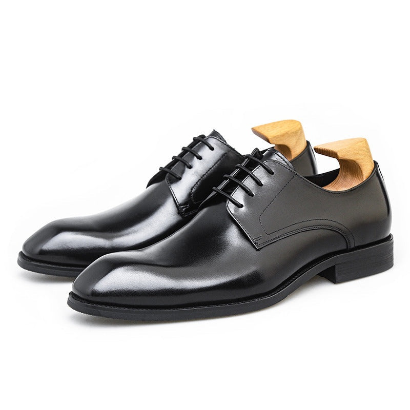 Henrique | Sapatos Oxford de Couro Homem com Atacadores
