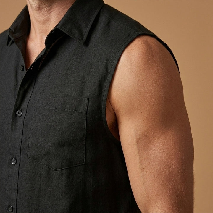 Hugo | Conjunto Camisa Sem Mangas Calções Homem Verão