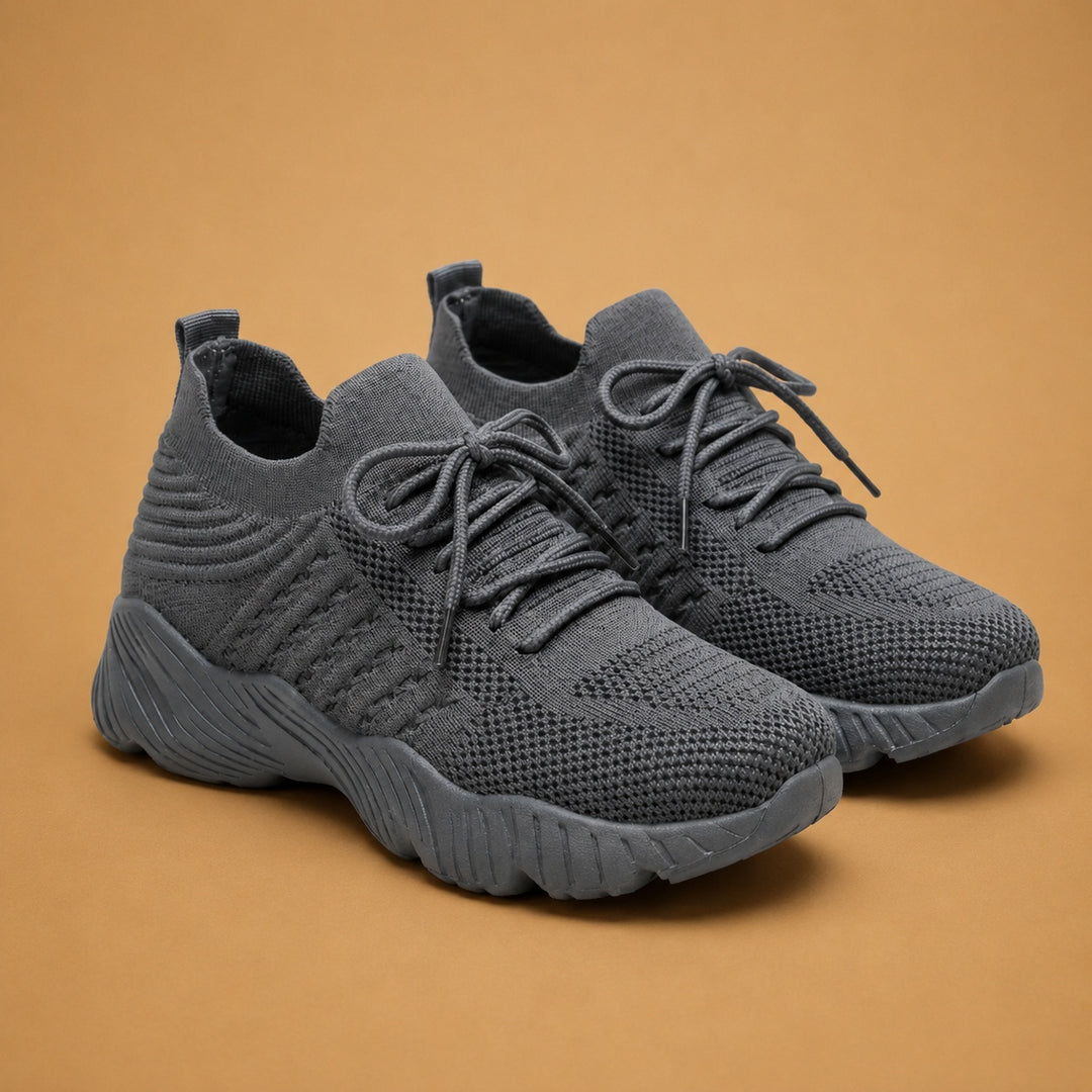 Inês | Sapatilhas de Corrida Knit Mulher Sola Grossa