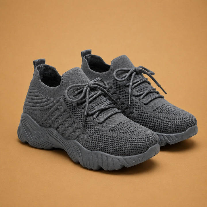 Inês | Sapatilhas de Corrida Knit Mulher Sola Grossa