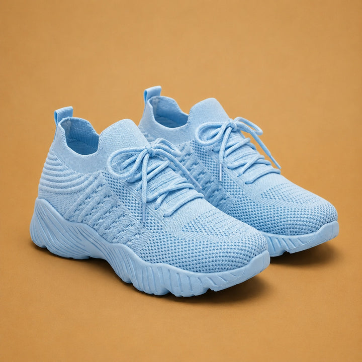 Inês | Sapatilhas de Corrida Knit Mulher Sola Grossa